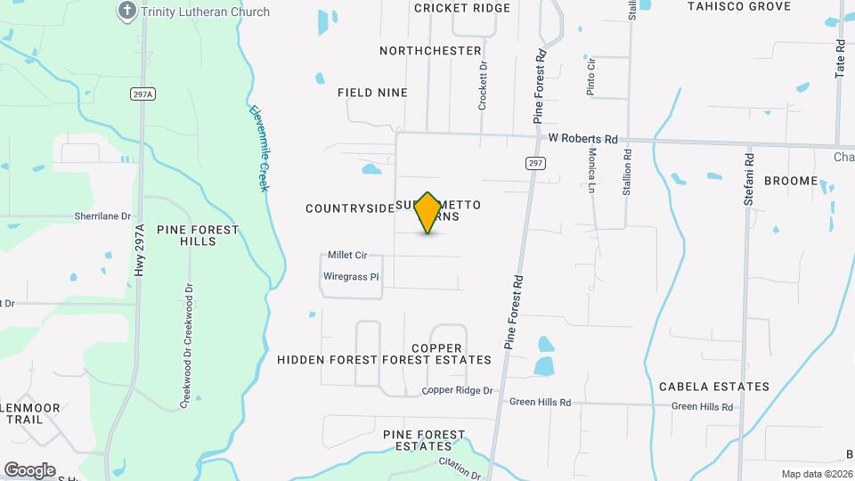 321 Forest Hills Dr Map and Location Details