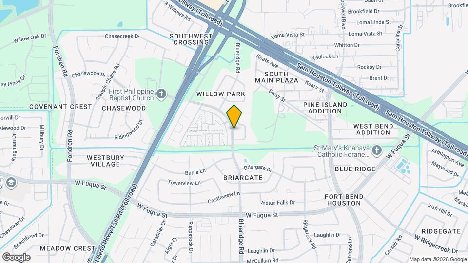 7009 Chasewood Dr Map and Location Details