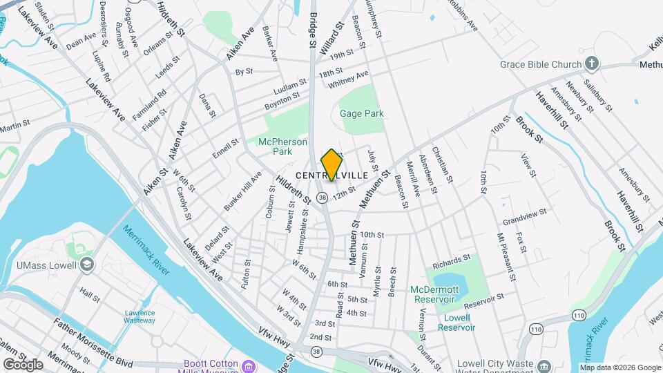 6 Wachusett St, Unit 2 Map and Location Details