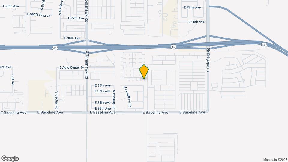 2357 E 35th Ave Map and Location Details