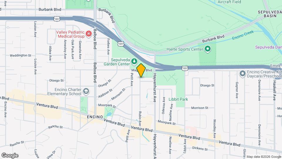 16553 Hartsook St Map and Location Details