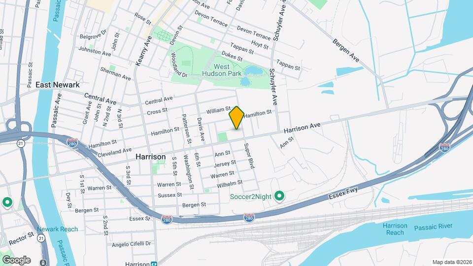 749 Cleveland Ave Map and Location Details