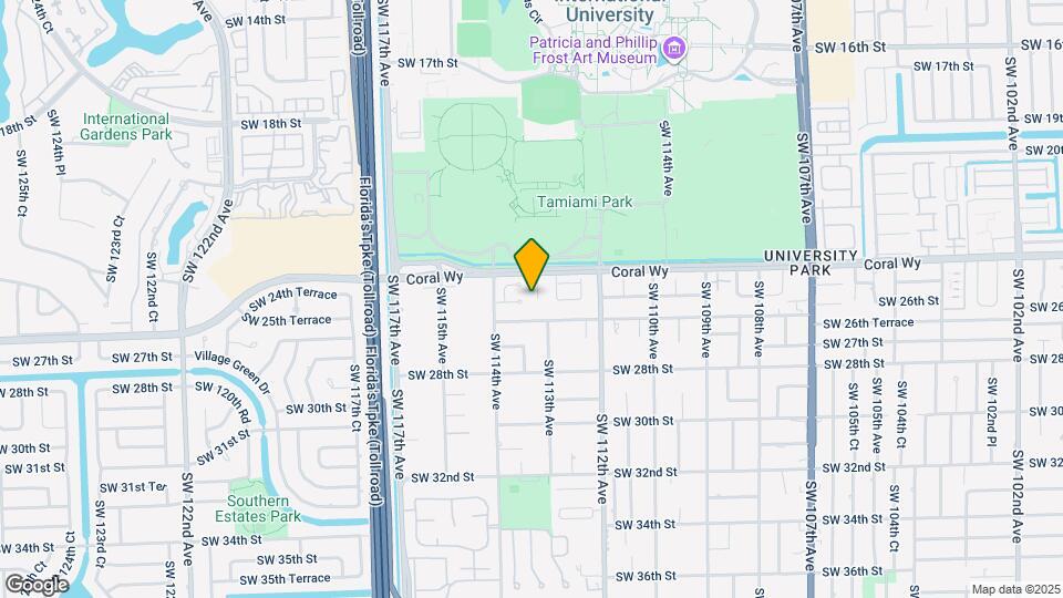 2512 SW 113th Ct Map and Location Details