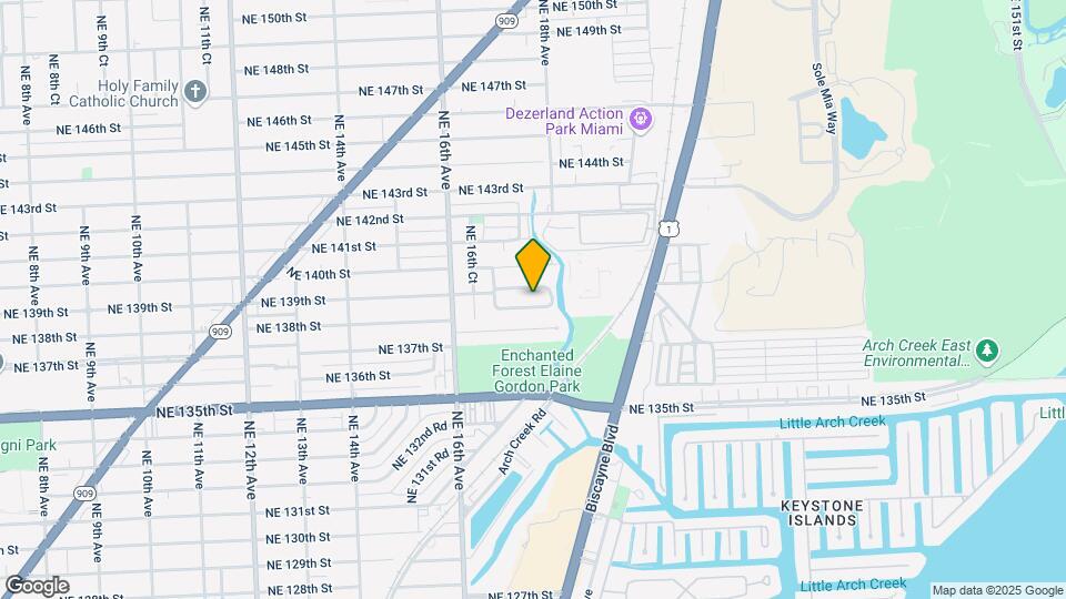 1751 NE 138th St Map and Location Details