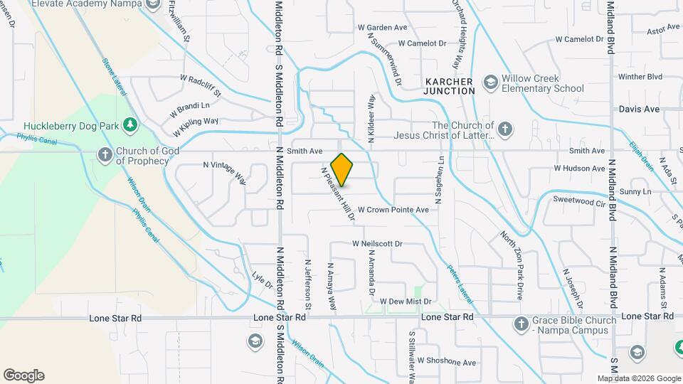 72 N Pleasant Hill Dr Map and Location Details