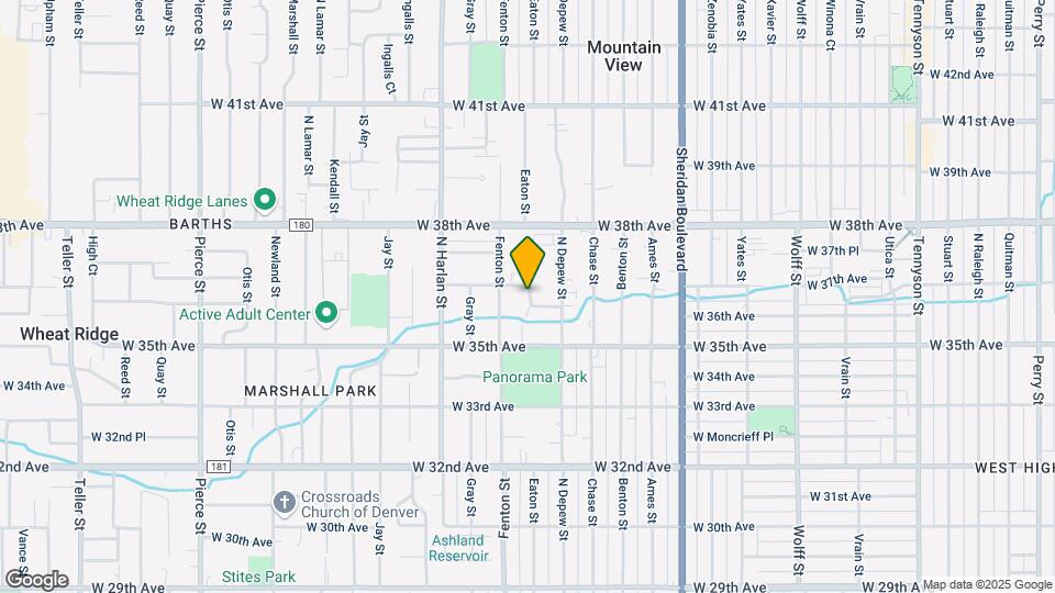 3681 Eaton St Mapa y Detalles de la Ubicación