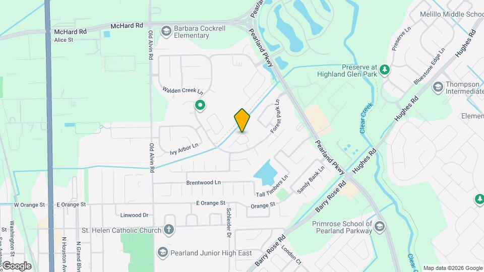 1902 Lantana Spring Ln Map and Location Details