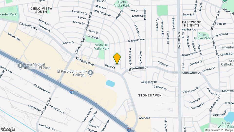 9329 Shaver Dr Map and Location Details