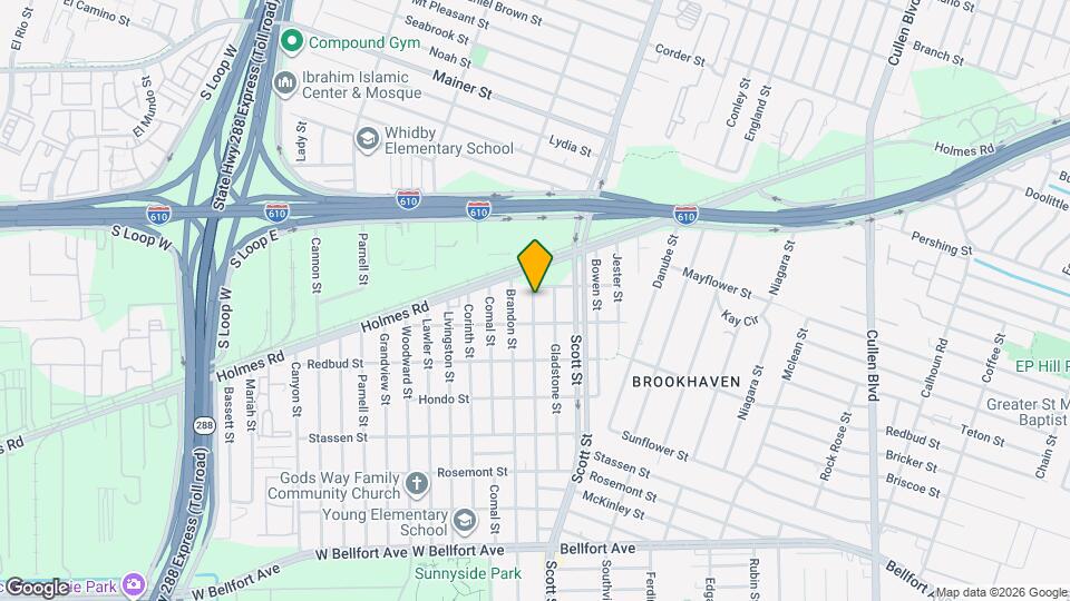 7833 Colonial Ln Mapa y Detalles de la Ubicación