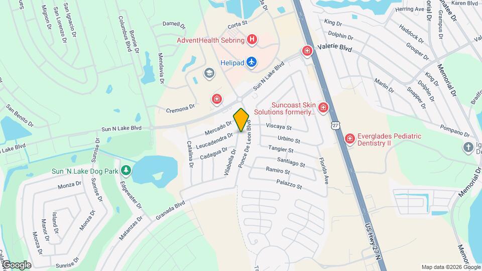 4020 Vilabella Dr Map and Location Details