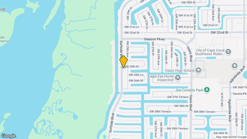 3505 Surfside Blvd Map and Location Details