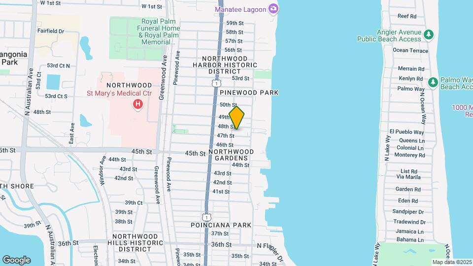 431 47th St Mapa y Detalles de la Ubicación