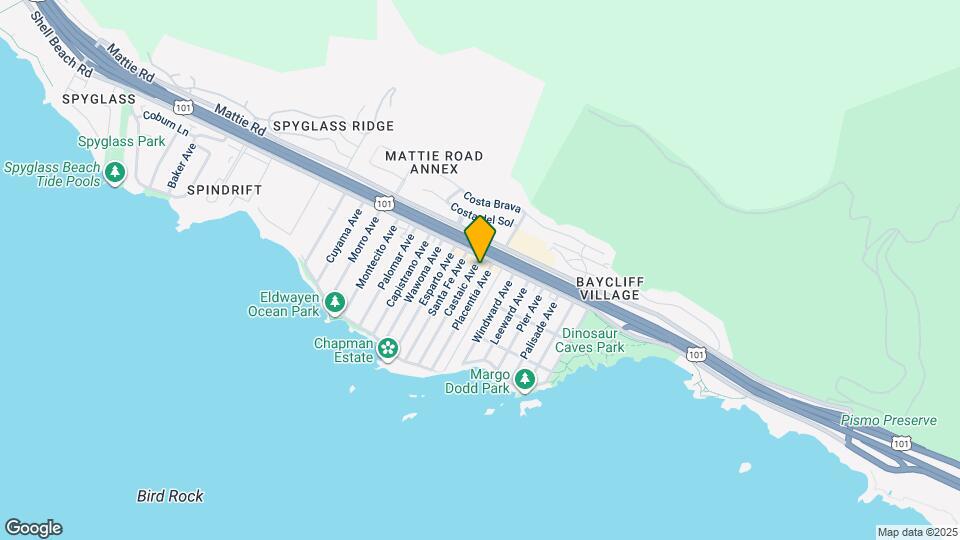 1001 Shell Beach Rd Map and Location Details