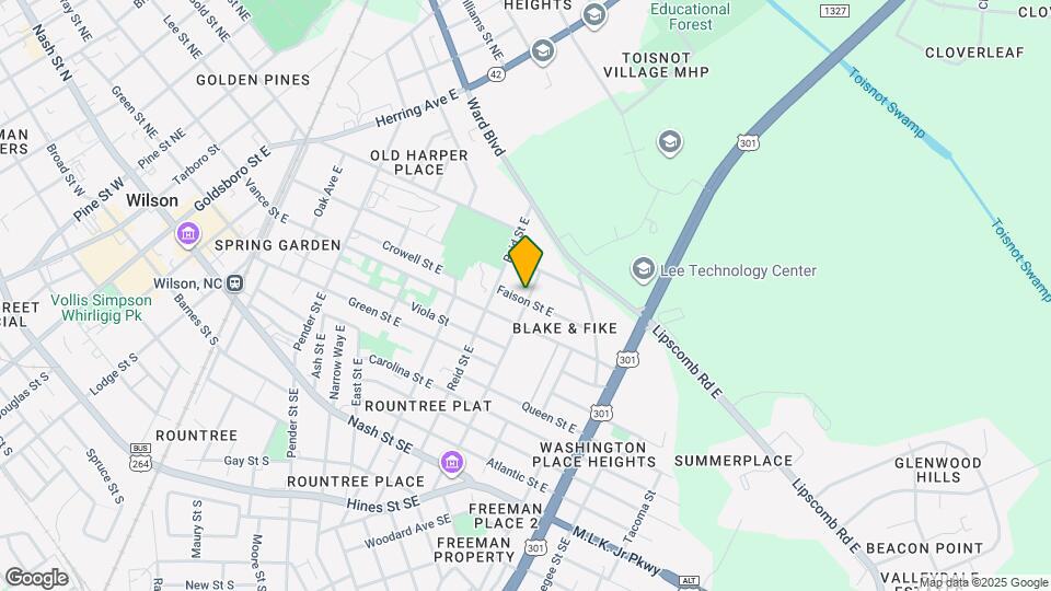 913 Faison St E Map and Location Details