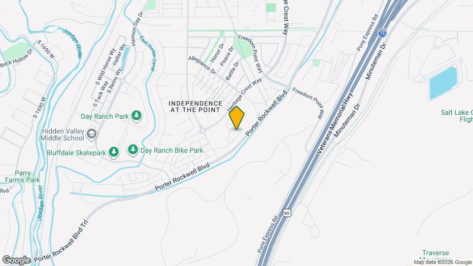 15380 S Skyraider Ln Map and Location Details