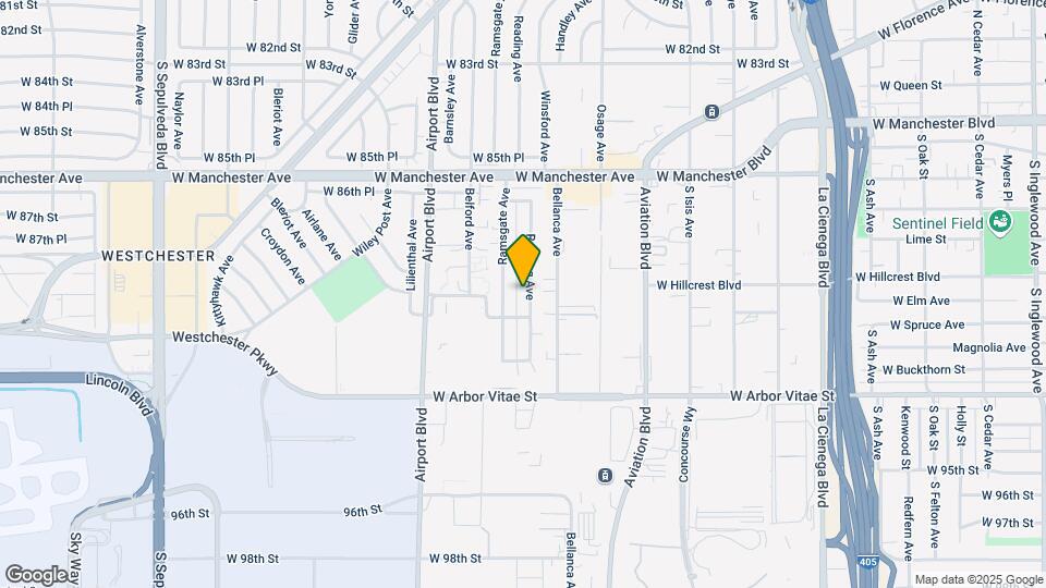8927 Reading Ave, Unit 8927 Reading Ave Mapa y Detalles de la Ubicación