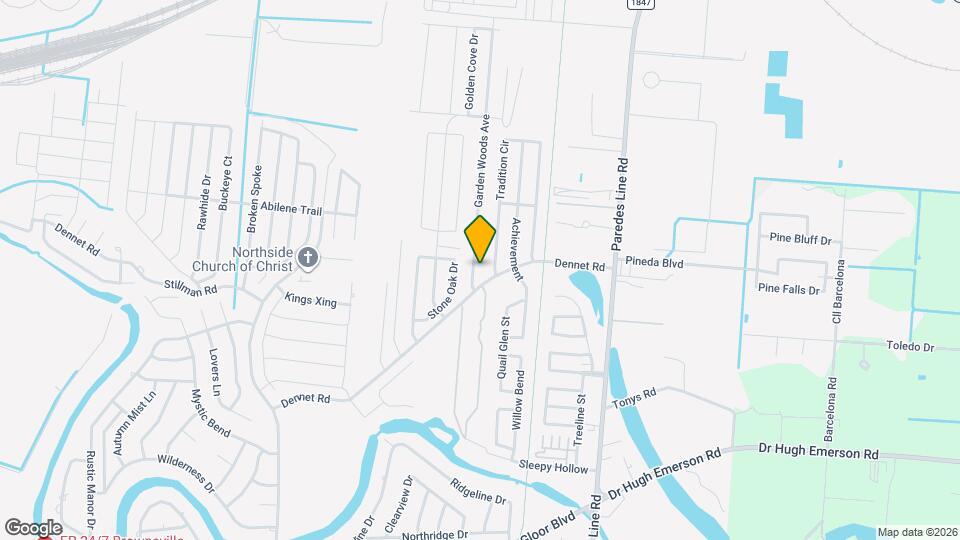 6618 Garden Woods Ave Map and Location Details