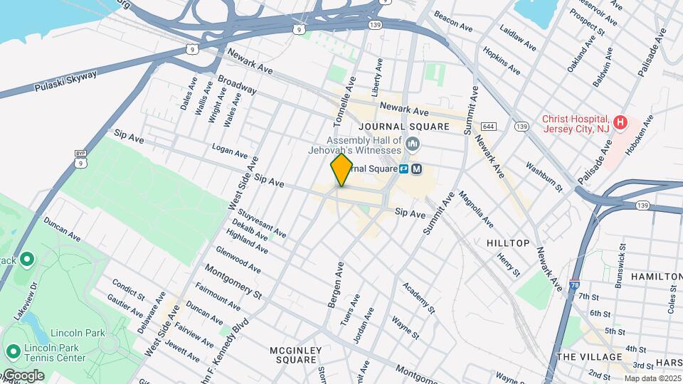 2808-2820 John F Kennedy Blvd Mapa y Detalles de la Ubicación