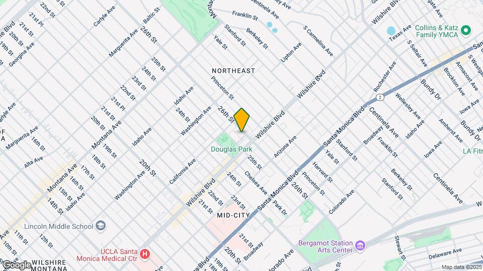 1134 26th St - Parkview Santa Monica Map and Location Details