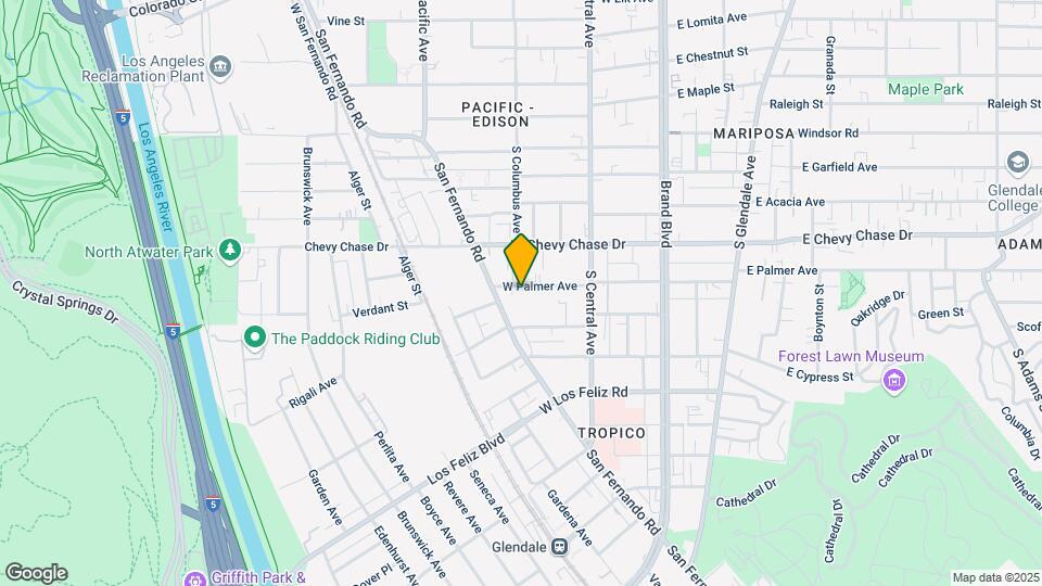 362 W Palmer Ave Mapa y Detalles de la Ubicación