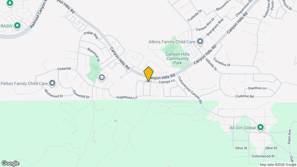 32365 Clear Water Dr Map and Location Details