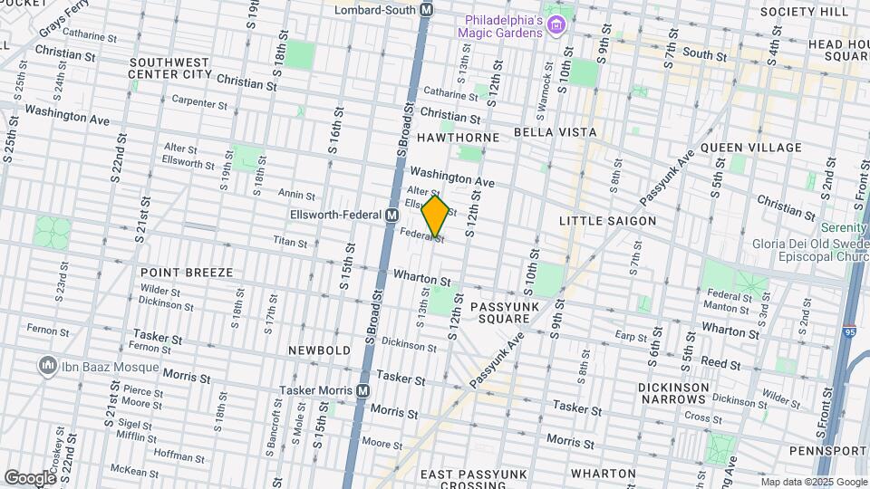 1201 S 13th St Map and Location Details