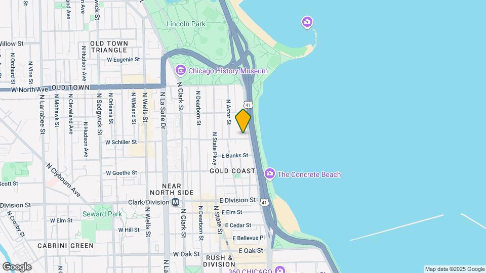 The Deco North Lake Shore Map and Location Details