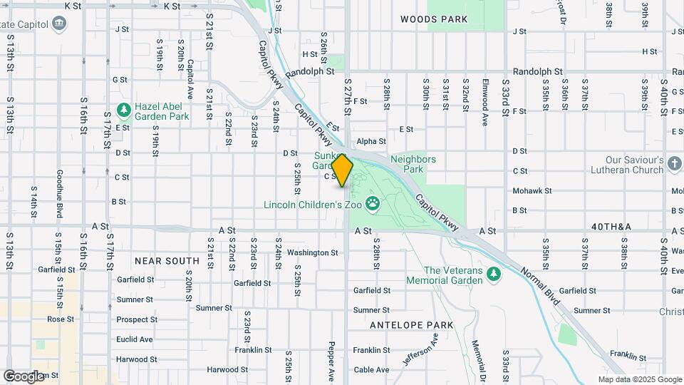 1237 S 27th St Mapa y Detalles de la Ubicación