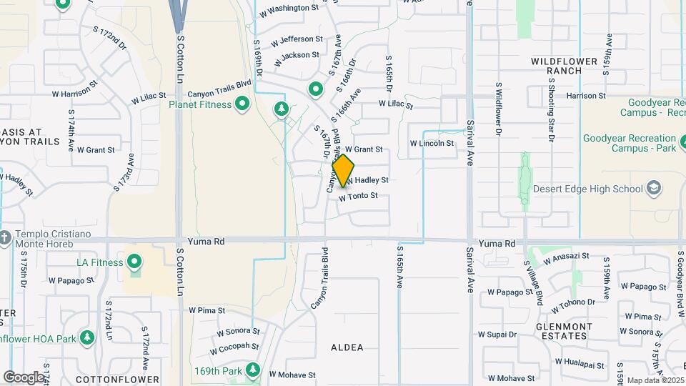 964 S 166th Ave Map and Location Details