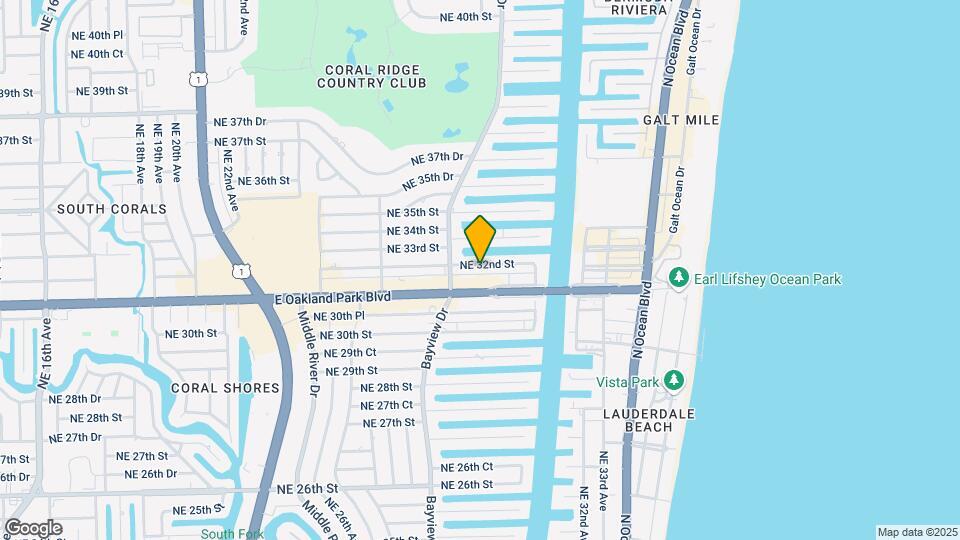 2824 NE 32nd St Mapa y Detalles de la Ubicación