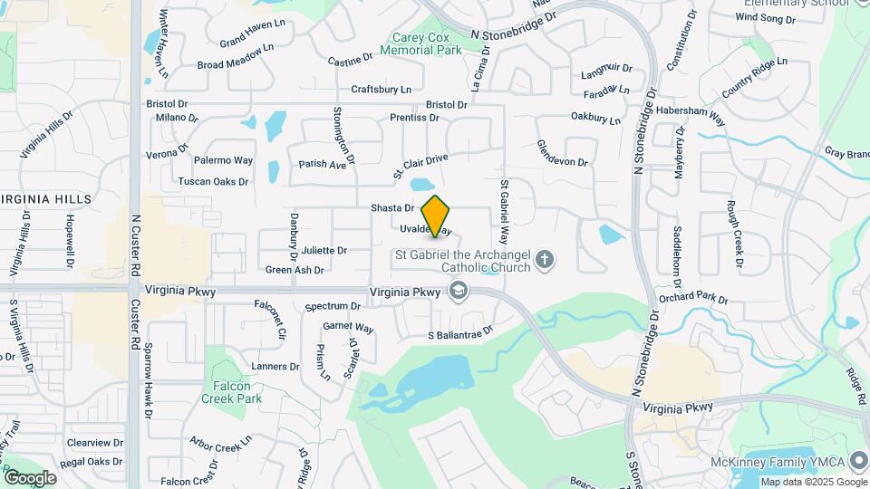 7616 Val Verde Dr Map and Location Details