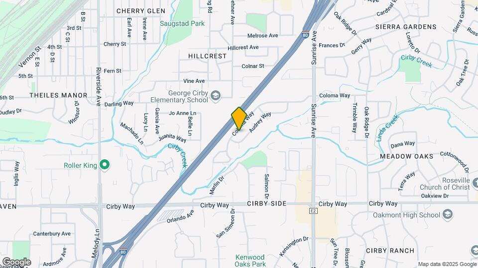 1006 Coloma Way Map and Location Details