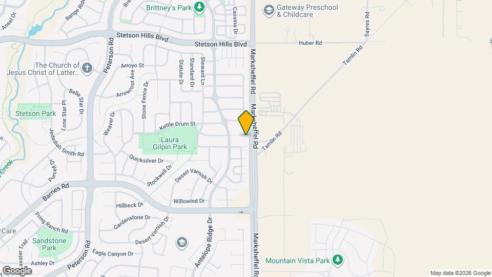 7743 Canyon Oak Dr Map and Location Details