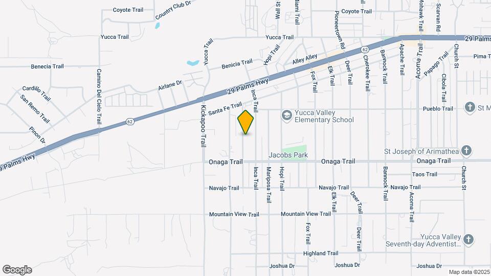7607 Shawnee Trail Map and Location Details