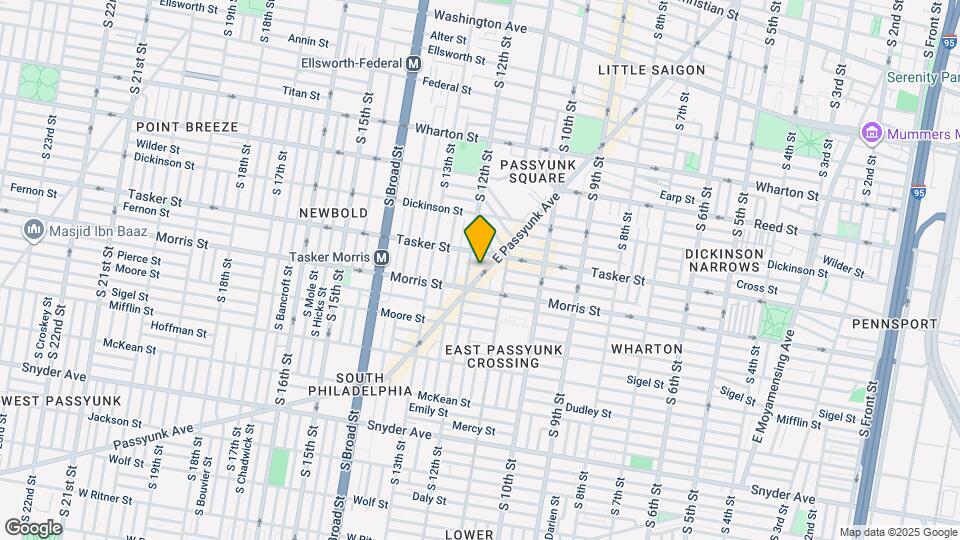 1622 E Passyunk Ave Map and Location Details