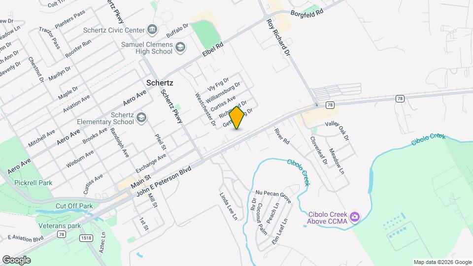 933 Beck St Map and Location Details