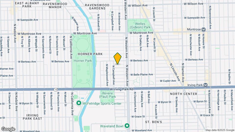 4700 N Ashland Ave Map and Location Details