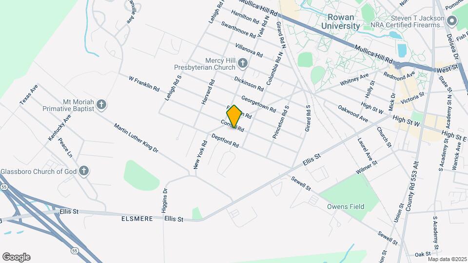 212 Cornell Rd Map and Location Details