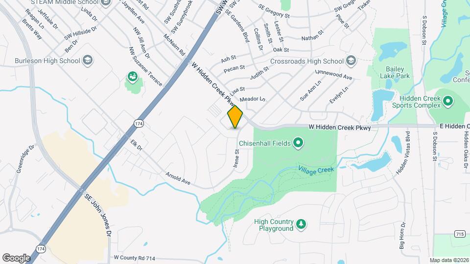 926 Irene St Map and Location Details