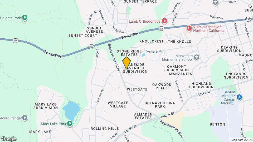 1447 Jen Way Map and Location Details