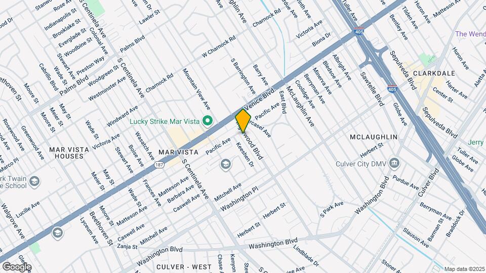 3853 Inglewood Blvd, Unit 1 Mapa y Detalles de la Ubicación