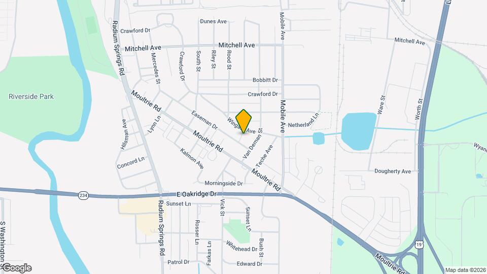 1112 Wingate Ave Map and Location Details