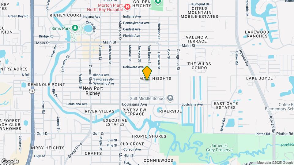 6217 Wyoming Ave Map and Location Details