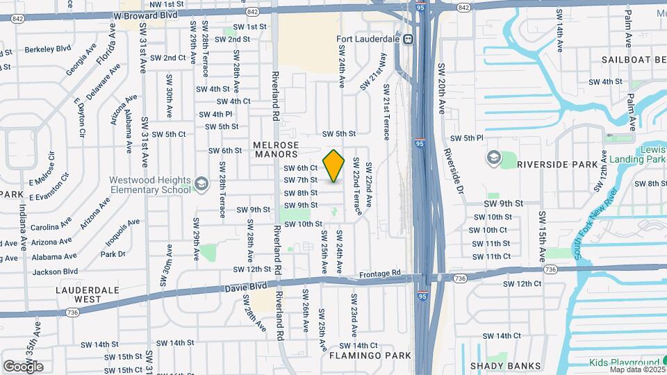 2403 SW 8th St Map and Location Details