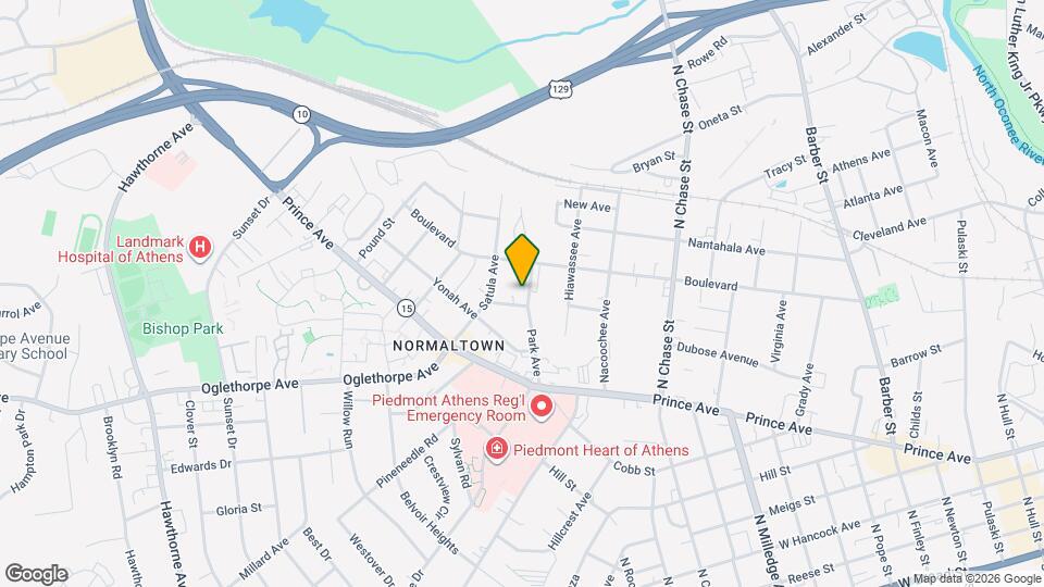 171 Park Ave Map and Location Details