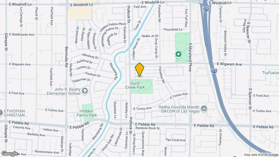 863 Park Walk Ave Map and Location Details