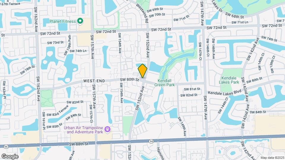 15205 SW 80th St Map and Location Details