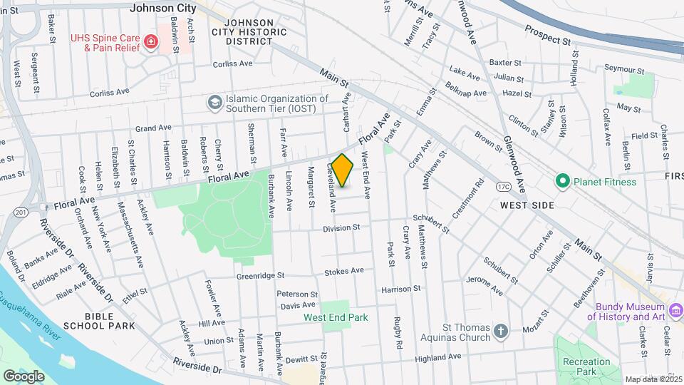 12 Serrell Ave, Unit Floor 2 Map and Location Details