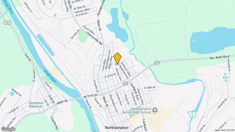 2250 Siegfried Ave Map and Location Details