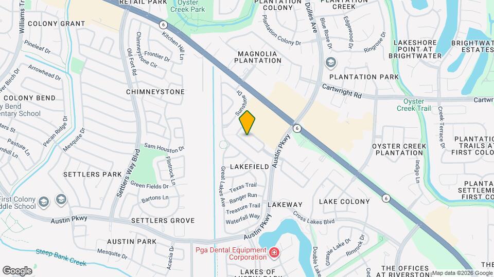 4539 Springfield Lakes St Map and Location Details